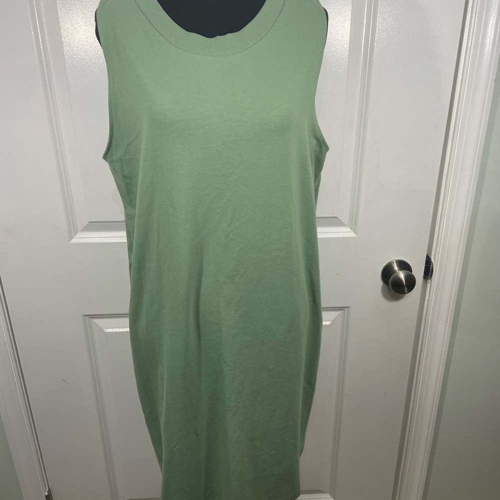 a new day Sleeveless Green Lounge Dress Size Large CB-